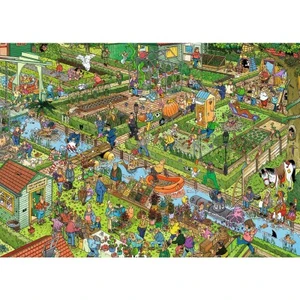Comparateur de prix : JUMBO - 19057 - The Vegetable Garden - Jvh - 1000 pièces Multicolore