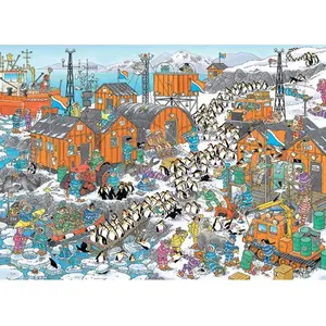 Puzzle - JUMBO - 1000 pièces - South Pole Expedition - Jan Van HaasterenVendu parcarrefour