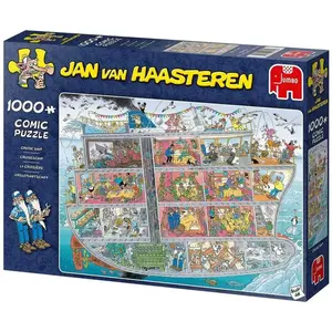 JAN VAN HAASTEREN - LA CROISIÈRE (1000 PIECES) 1000 Pièces  Jumbo