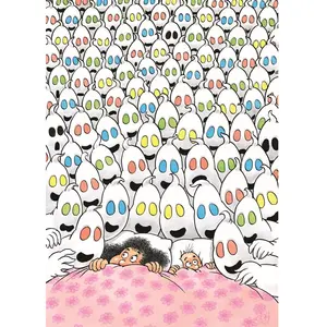 Jumbo Puzzle 500 pièces : Bonne Nuit - Jan Van Haasteren