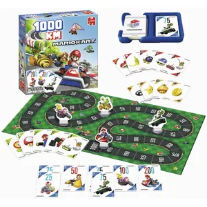 Jumbo Diset Jeu de société 1000 km Mario Kart TU pas cher