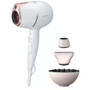 Comparateur de prix : Philips Prestige BHD628 - Sèche-cheveux - blanc