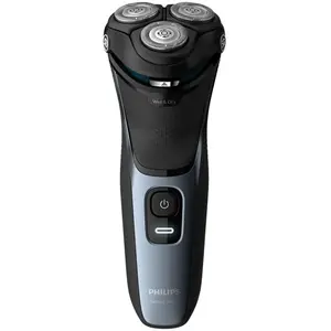 Rasoir homme sans fil Philips Series 3000 S3133 Bleu brillant pas cher