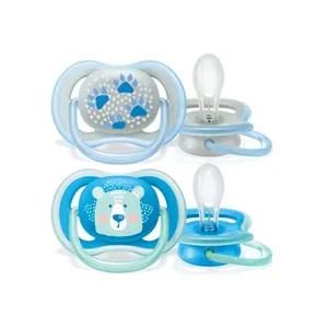 Comparateur de prix : Avent Sucette Ultra Air Happy 6-18m Bleu 2 unités