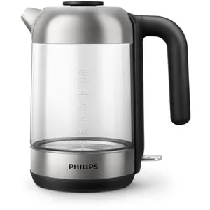 Comparateur de prix : Bouilloire Philips HD9339/80 Noir 1,7 l Acier inoxydable Acier 2200 w