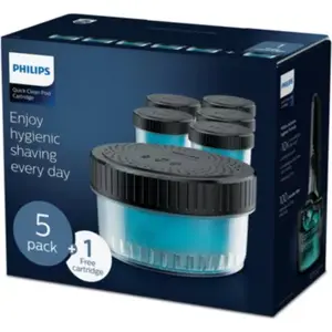 Comparateur de prix : Accessoire rasage Philips CC16/50 Lot de 6 cartouches de nettoyage