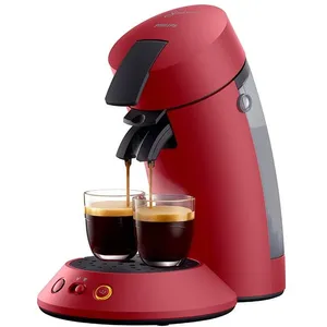 Comparateur de prix : Philips Senseo CSA210 - Machine à café - 1 bar - Rouge rubis