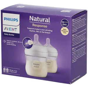 Set De Biberons En Verre 240ml Avec Tétine En Silicone - Sage