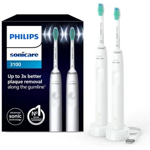 Comparateur de prix : Philips - lot de 2 brosses à dents électrique - hx3675/13 TU