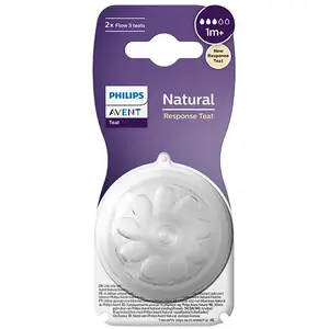 Comparateur de prix : Avent Natural Response Tétine 1M+ Flow 3 SCY963/02 | 1 pièce