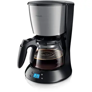 Comparateur de prix : Cafetiere Filtre PHILIPS Daily HD7459/20 - Noire et metal TU