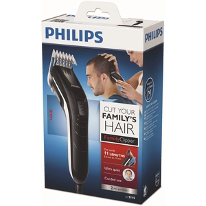 Comparateur de prix : Philips Tondeuse à cheveux familiale avec lames en acier inoxydable