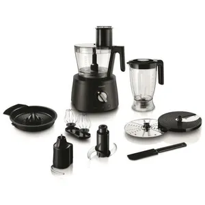 Comparateur de prix : Robot de cuisine PHILIPS HR7776/90, 1 300W, Compact 3-en-1, Bol de 3,4l