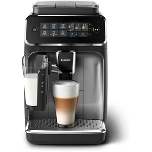 Comparateur de prix : Expresso avec broyeur Philips EP3246/70 1500 W Noir et Argent