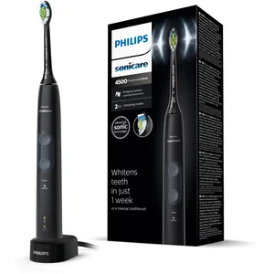 Brosse à dents électrique Philips HX6830/44 Protective Clean 4500 Noir pas cher