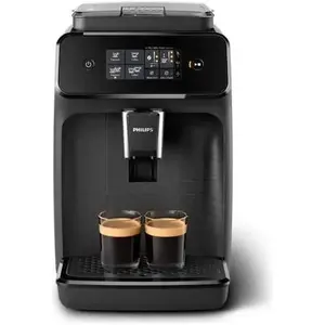 Comparateur de prix : Philips Series 1200 EP1200 - Machine à café automatique - 15 bar - noir mat