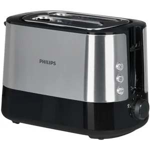 Philips Grille-pain 2 fentes ultra-larges Viva Collection HD2637/90 240 V Noir pas cher
