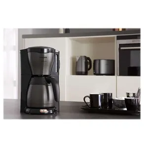 Philips Café Gaia HD7547 - Cafetière - 12 tasses - titane pas cher