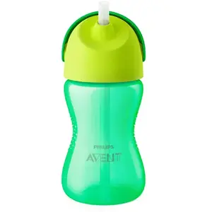 Comparateur de prix : PHILIPS AVENT SCF798/01 Tasse à paille 300ml 12 mois+ Vert
