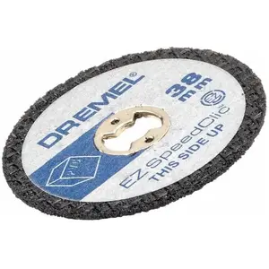 Comparateur de prix : Lot de 5 disques à tronçonner ép 1,2mm pour métaux DREMEL SC476
