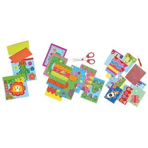 Comparateur de prix : SES Creative j'apprends à couper, à mosaïquer et à piquer 35 x 25 cm