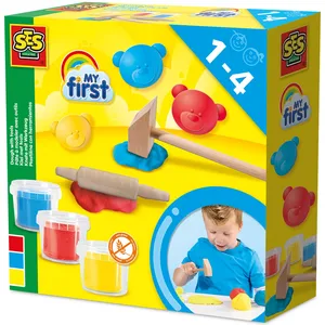 Comparateur de prix : SES CREATIVE Pâte à modeler avec outils - 3 x 90 g