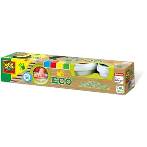 Comparateur de prix : Peinture à doigts SES CREATIVE ECO - 4 couleurs - À partir de 2 ans