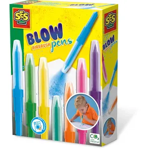 SES Creative Feutres aérographes : Blow airbrush pens