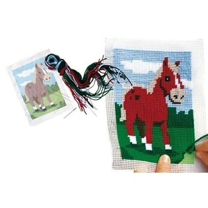 Ses - 00867 - Loisir Créatif - Set de Broderie Cheval pas cher