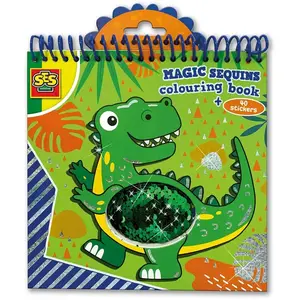 Comparateur de prix : Livre de Coloriage Paillettes Magiques (bleu-vert)
