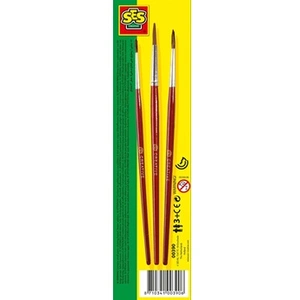 Comparateur de prix : SES Creative jeu de pinceaux Hobbyn° 2-4-6 bois 3-pièces