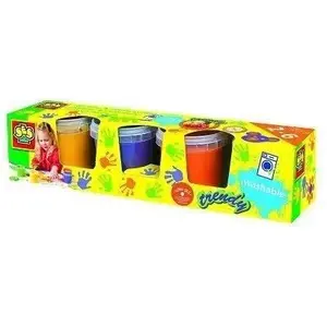 Comparateur de prix : SES Creative peinture au doigt Girly145 ml 4 couleurs