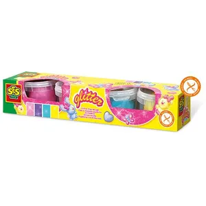 Comparateur de prix : SES CREATIVE Lot de 4 pâtes à modeler pailletée- 90g