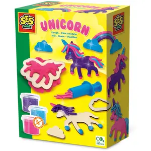Comparateur de prix : SES Creative Pâte à modeler - Licornes à paillettes néons