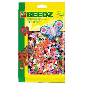 Ses - 00771 - Loisir Créatif - Perles à Repasser - 3000 Pièces Standard pas cher