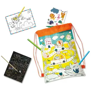 Comparateur de prix : SES CREATIVE Sac de voyage et activités, Kit de coloriage pour enfants, 6 an(s), 20 pièce(s)