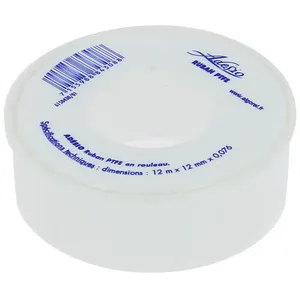 GRIFFON Rouleau de téflon 12mx12mm épaisseur 0,076mmVendu paramazon