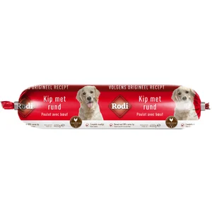 400g Saucisse Rodi poulet, boeuf - Pâtée pour chienVendu parzooplus