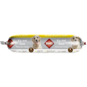 400g Saucisse Rodi poulet, fromage - Pâtée pour chienVendu parzooplus