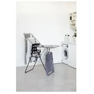 BRABANTIA - HangOn - Etendoir à linge - 20 m - Matt black