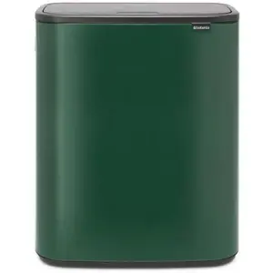 BRABANTIA Poubelle Bo Touch Bin - 2 x 30 L - Pine GreenVendu parmanutan