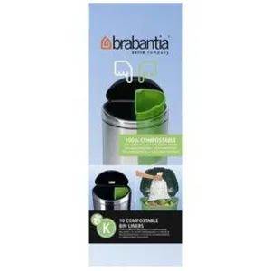 Sac BRABANTIA poubelle 10L biodégradable - REF K pas cher