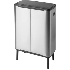 Poubelle Bo Touch Bin Hi acier mat 54,5 x 31,2 x 81,5 Brabantia