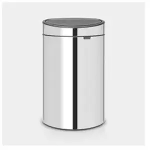 Comparateur de prix : Brabantia TOUCH BIN NEW, 40L, SEAU INTERIEUR PLASTIQUE - BRILLIANT STEEL 112881