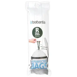 Sac poubelle BRABANTIA 36L - 10 sacs - R pas cher