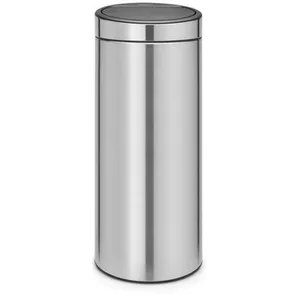 Comparateur de prix : BRABANTIA Poubelle Touch Bin - 30L - Acier mat