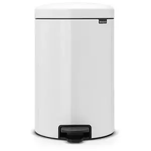 Comparateur de prix : BRABANTIA Poubelle à pédale NewIcon - 20L - Blanc