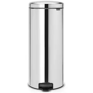 Comparateur de prix : Brabantia Poubelle Pedal Bin newIcon Acier Métal 30 L (1 Unité) TU