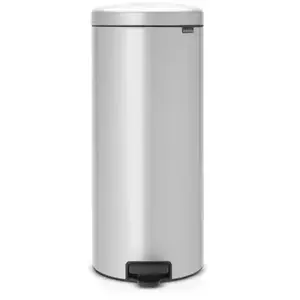 Comparateur de prix : BRABANTIA Poubelle a pédale New Icon 30 L gris métallisé Brabantia