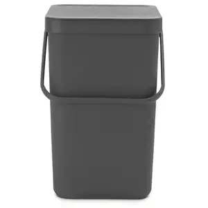 Comparateur de prix : Brabantia - poubelle manuelle 25l gris - bra-129940 TU